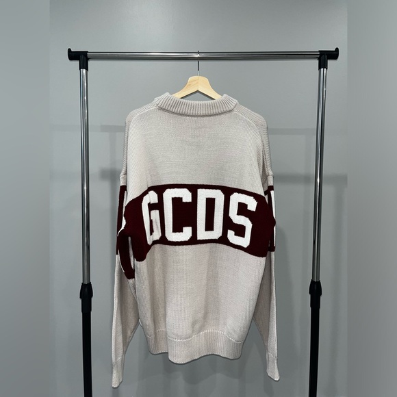 GCDS Off-White Knit Sweater - XXL - Brand New (No tags) - Picture 2 of 10